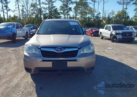 2016 Subaru Forester 2.5I Premium from USA, damaged, VIN JF2SJADC9GH450632
